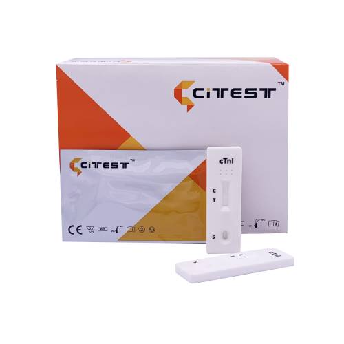 Швидкий тест на виявлення серцевого тропоніну I (cTnI), тест касета: (CTI-402, Citest Diagnostics., Inc.)